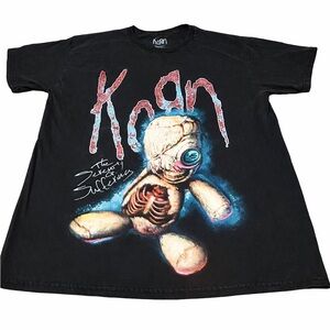 Korn Band T-Shirt The Serenity of Suffering 2016 Graphic Tee Black Medium
